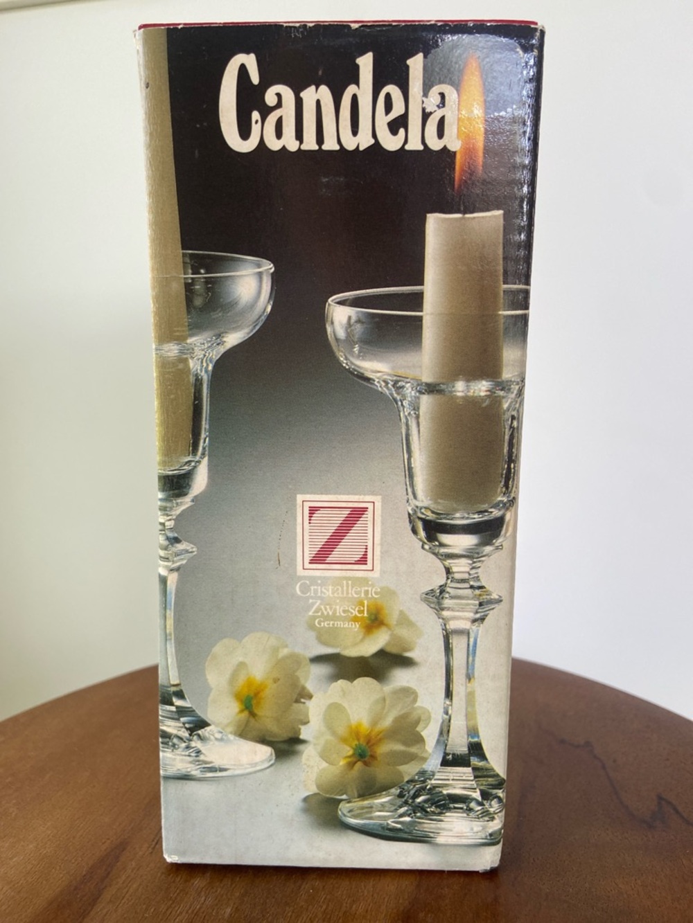 Vintage Echt Bleikristall Candela
